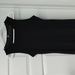 Women's black tank top dress size XL 100% polyester